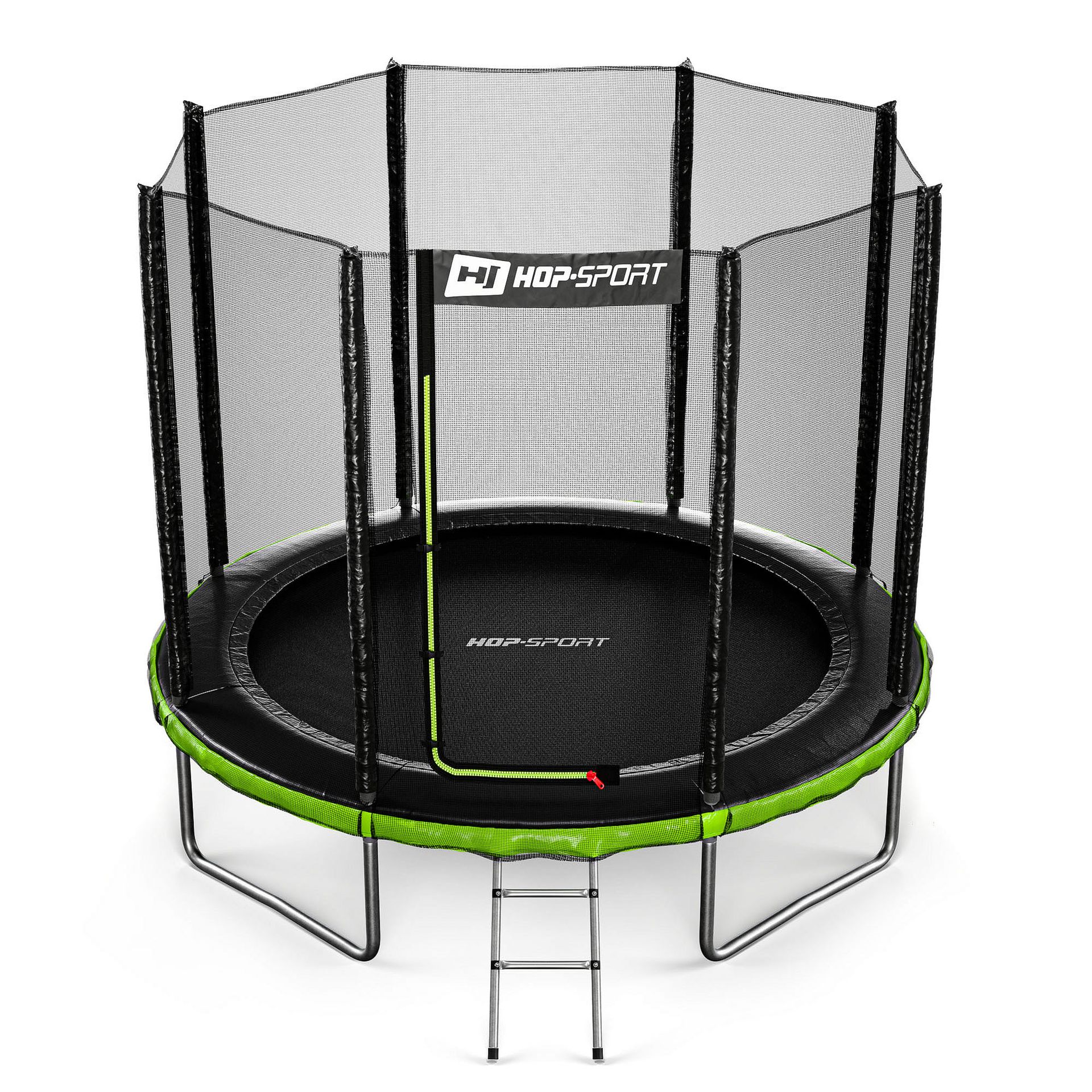 Garden Trampoline 8 ft w/ Outer Safety Net - 4 Legs