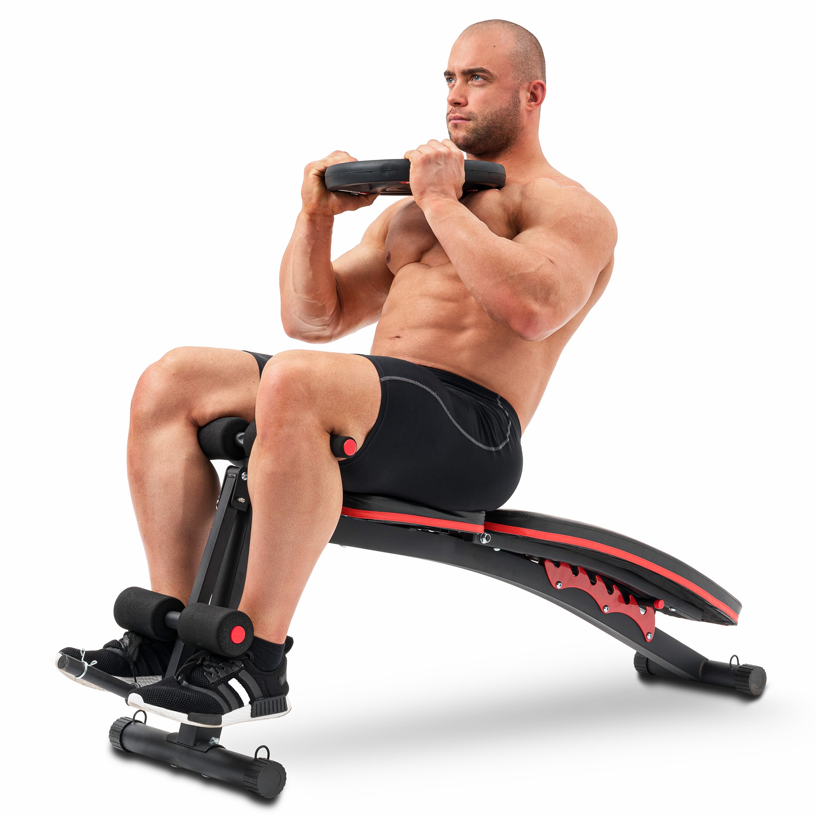 Weight Bench HS-1035 w/ Preacher Curl