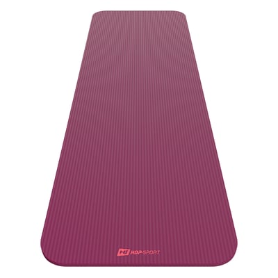 Fitness Mat HS-NB015GM 1,5 cm dark pink