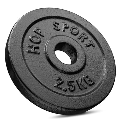 Cast Iron Weights Set 30kg (4x5kg+4x2,5kg)