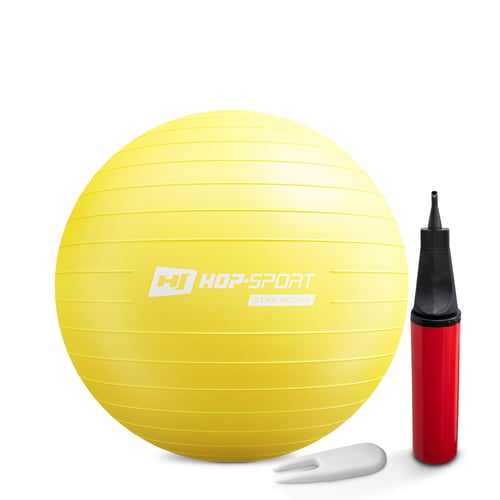 Gym Ball 55 cm w/ Pump yellow