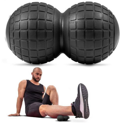 Massage Duo Ball EVA 190 mm black