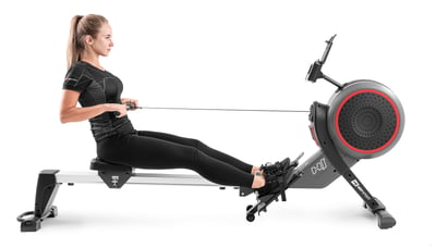 Electromagnetic Air Resistance Rowing Machine HS-100AR Roam w/ Equipment Mat