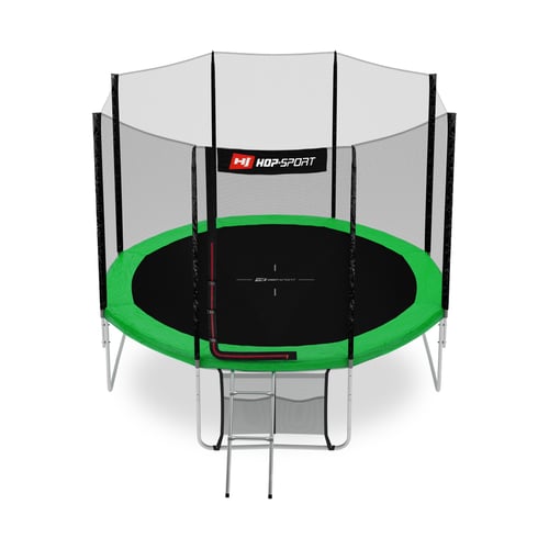 Garden Trampoline 10ft w/ Outer Safety Net - 4 Legs