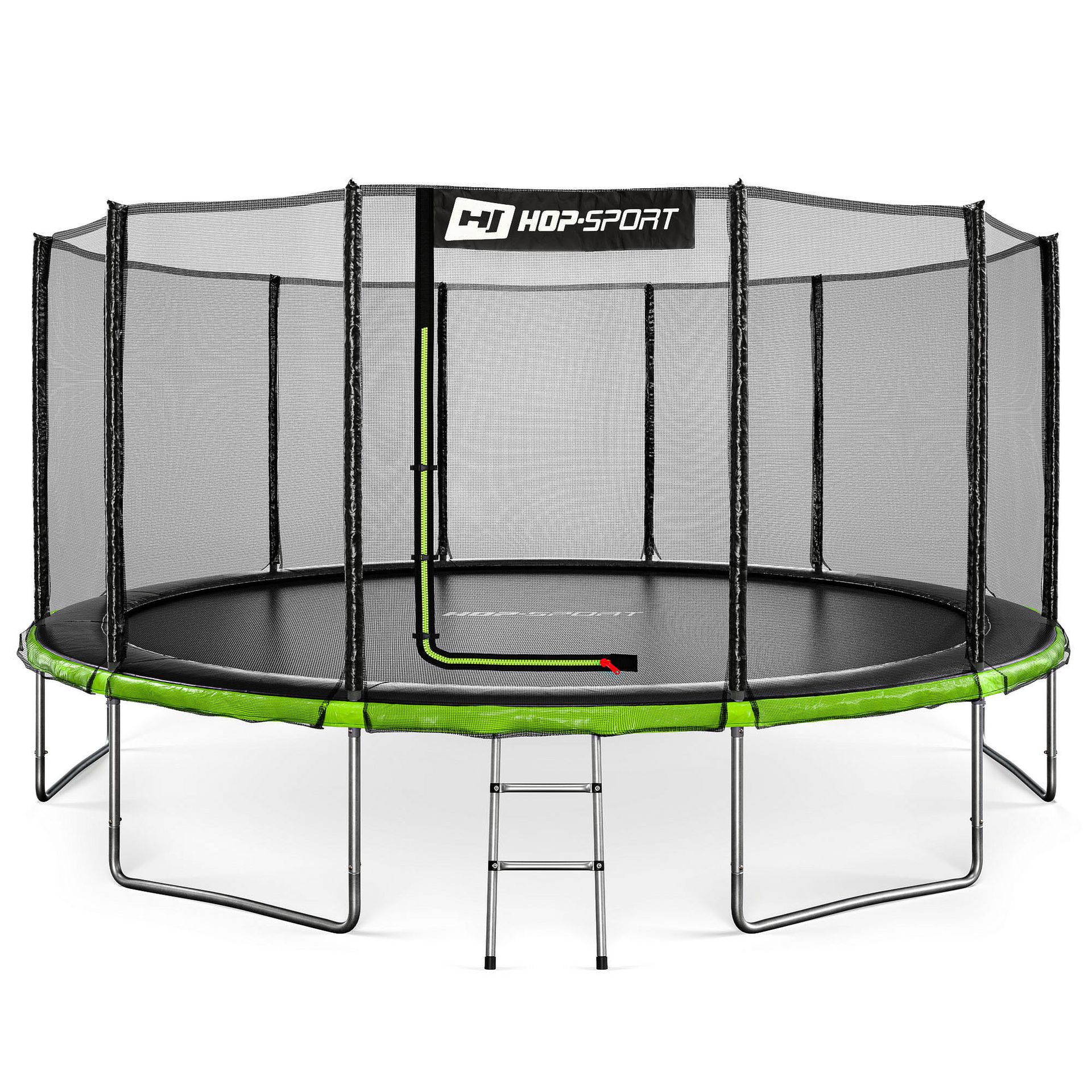 Garden Trampoline 16ft w/ Outer Safety Net - 6 Legs