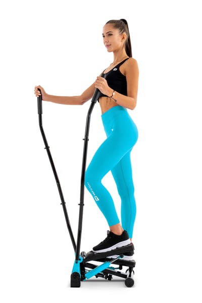 Stepper With Handles HS-045S Slim Blue