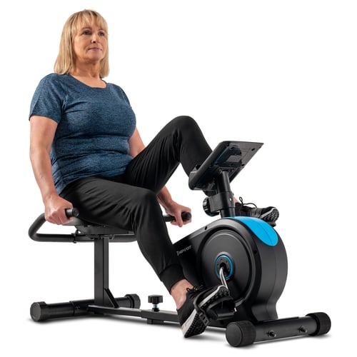 Magnetic Recumbent Bike HS-2050L Beat Blue