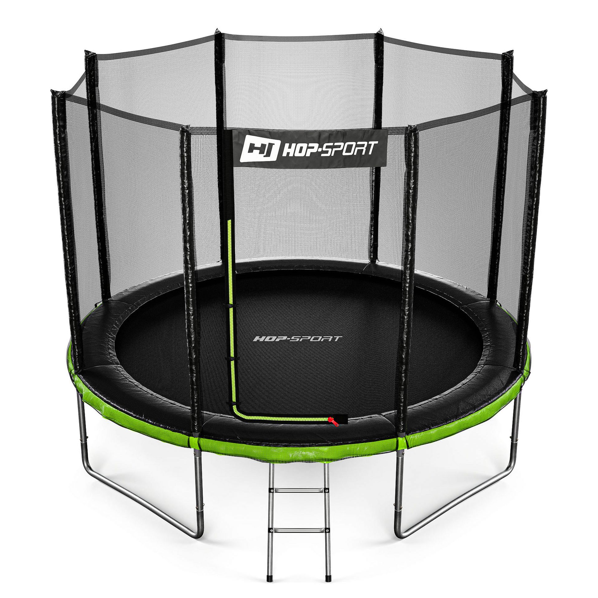 Garden Trampoline 10ft w/ Outer Safety Net - 4 Legs
