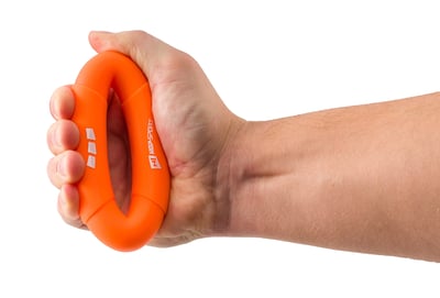 Silicone Hand Grip Strengthener 22.6 kg orange