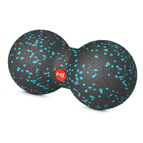 Massage Duo Ball EPP 80 mm blue