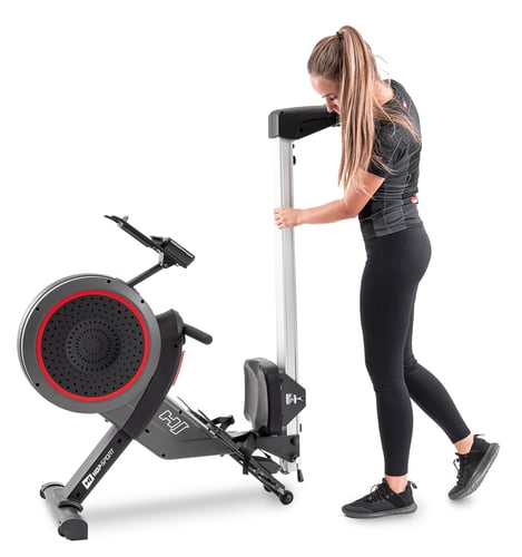 Electromagnetic Air Resistance Rowing Machine HS-100AR Roam w/ Equipment Mat