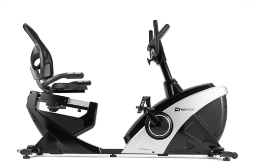 Electromagnetic Recumbent Bike HS-070L Helix Silver