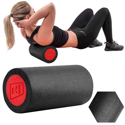 Foam Roller EPE 30 cm black/red