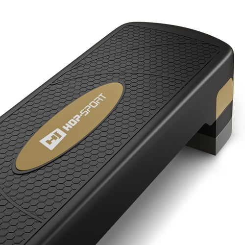 3-Level Aerobic Step HS-PP030AS black/gold