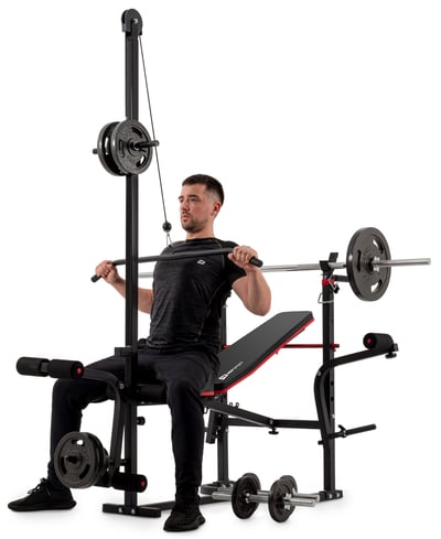 Weight Bench HS-1065 with Lat Pulldown