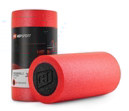 Foam Roller EPE 30 cm red/black