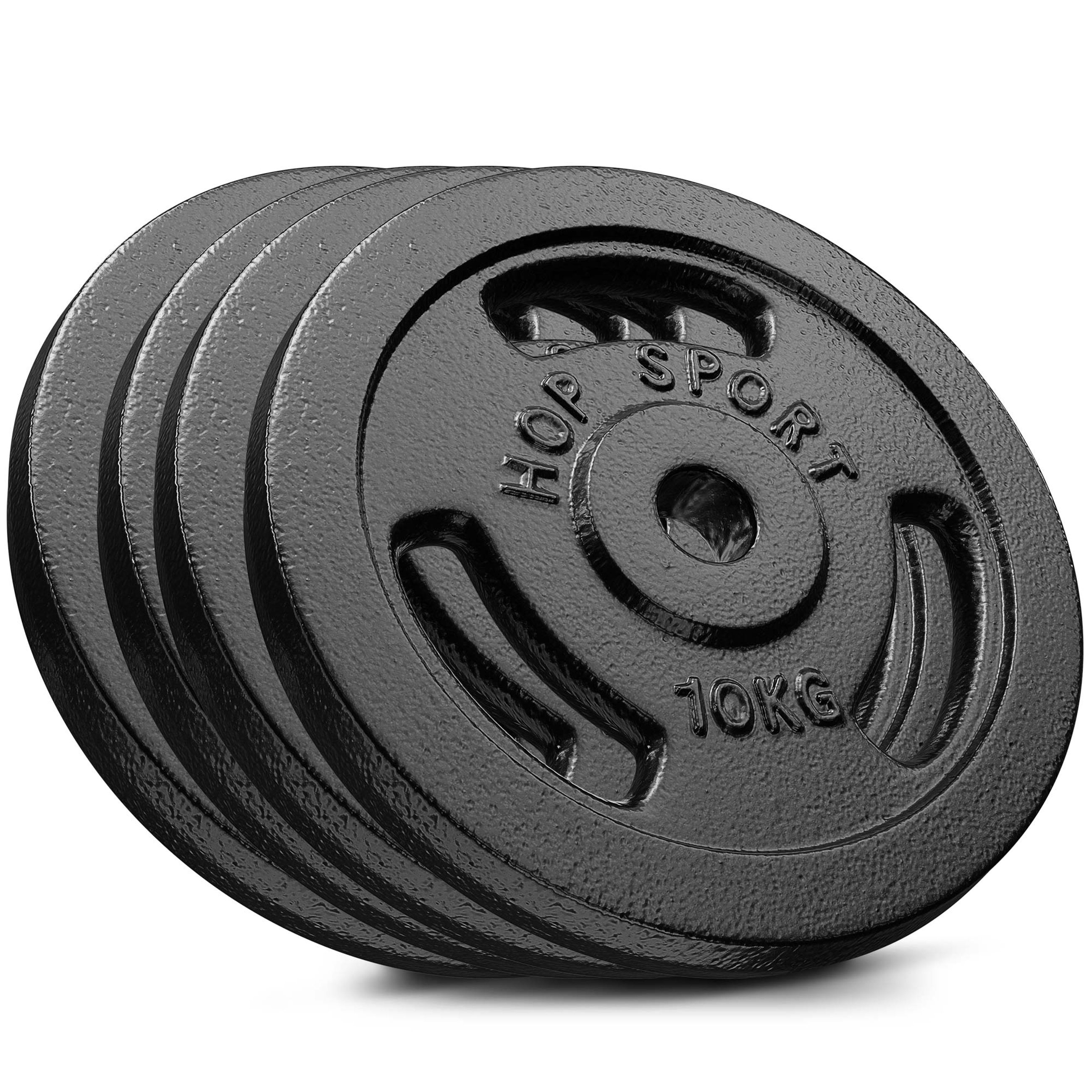 Cast Iron Weights Set 40kg (4x10kg)