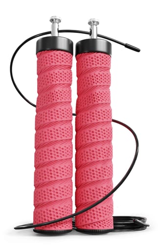 Skipping Rope With Bearings red