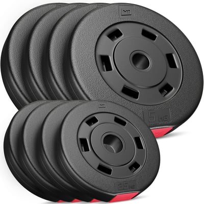 Premium 39 kg Barbell Set with HS-1080 Weight Bench