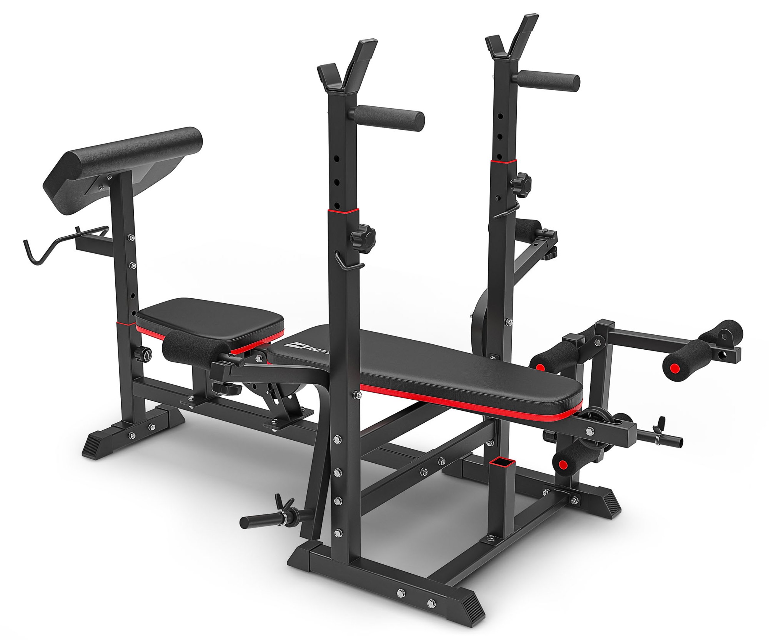 Weight Bench HS-1075 w/ Preacher Curl