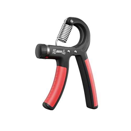 Adjustable Hand Grip Strengthener 5 - 60 kg red