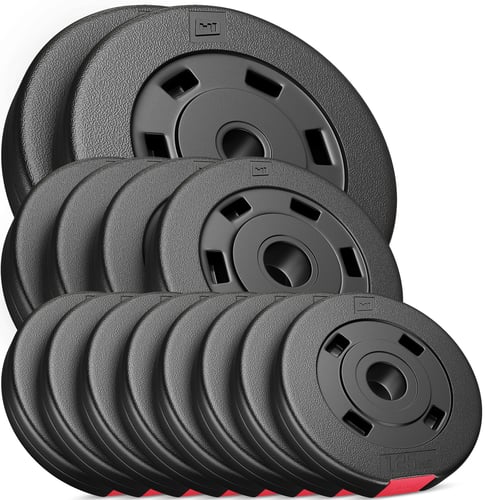 Standard Weights Set 30kg (2x5kg + 4x2,5kg + 8x1,25kg)