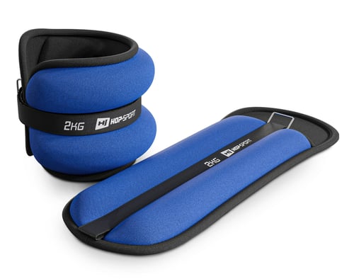 Ankle & Wrist Weights 2x2 kg blue