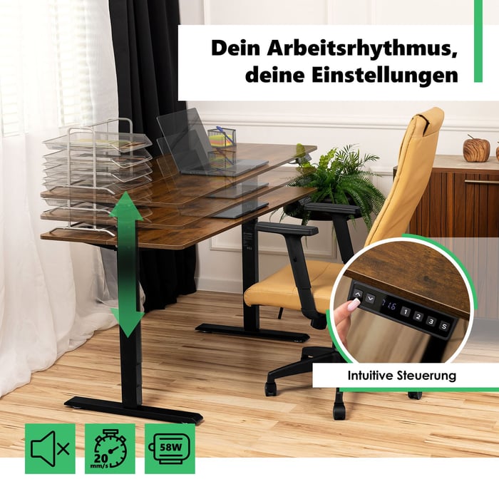 Bedienfeld und Motor
