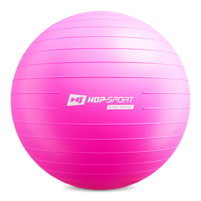 Gym Ball 55 cm w/ Pump pink