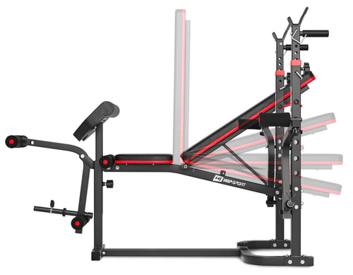 Weight Bench HS-1065 with Lat Pulldown