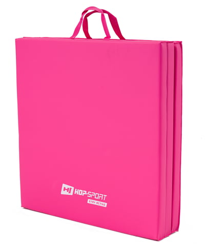 Folding Gymnastic Mat - 4 cm Soft pink