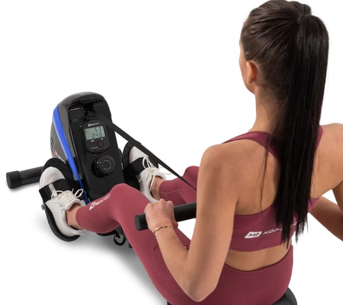 Magnetic Rowing Machine HS-030R Boost Blue