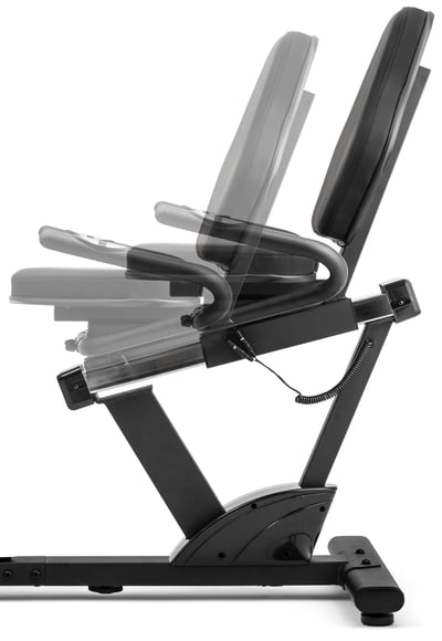 Magnetic Recumbent Bike HS-060L Pulse Silver