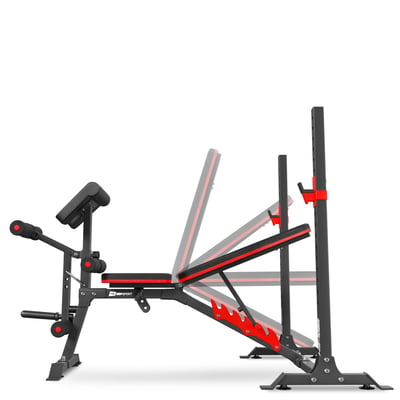 Weight Bench HS-1095 w/ Preacher Curl