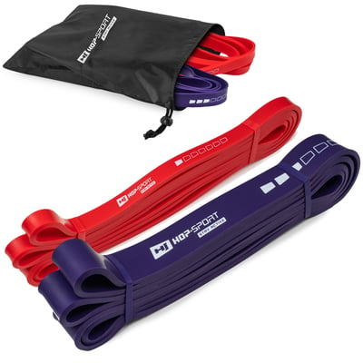 Set of 2 resistance bands 7-39 kg