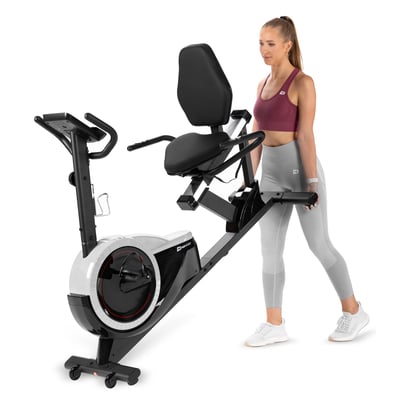 Magnetic Recumbent Bike HS-060L Pulse Silver