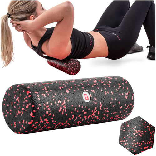 Foam Roller EPP 30 cm black/red