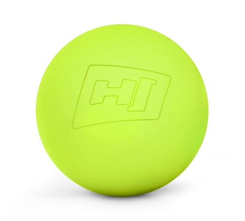 Massage Ball Silicone 63 mm lime green