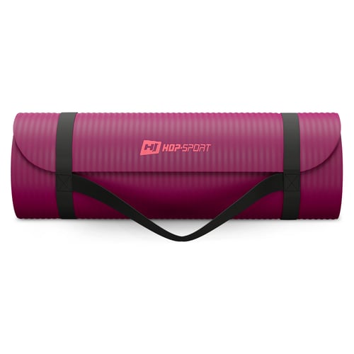 Fitness Mat HS-NB015GM 1,5 cm dark pink