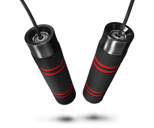 Weighted Skipping Rope black