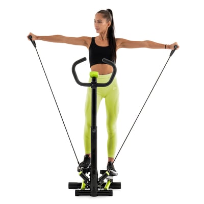 Stepper With Handlebar HS-055S Noble Lime green