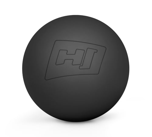 Massage Ball Silicone 63 mm black