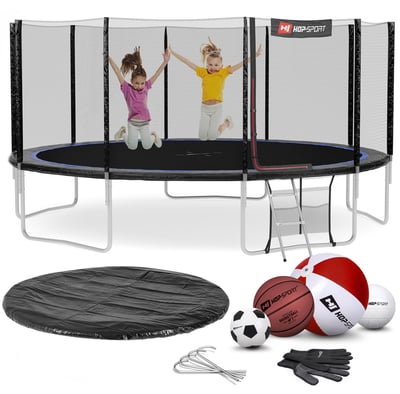 Garden Trampoline 16ft w/ Outer Safety Net