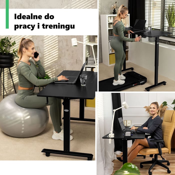 Biurko na kółkach staje się mobilne, łatwe do transportu i przestawiania