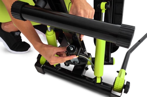Stepper With Handles HS-045S Slim Lime green