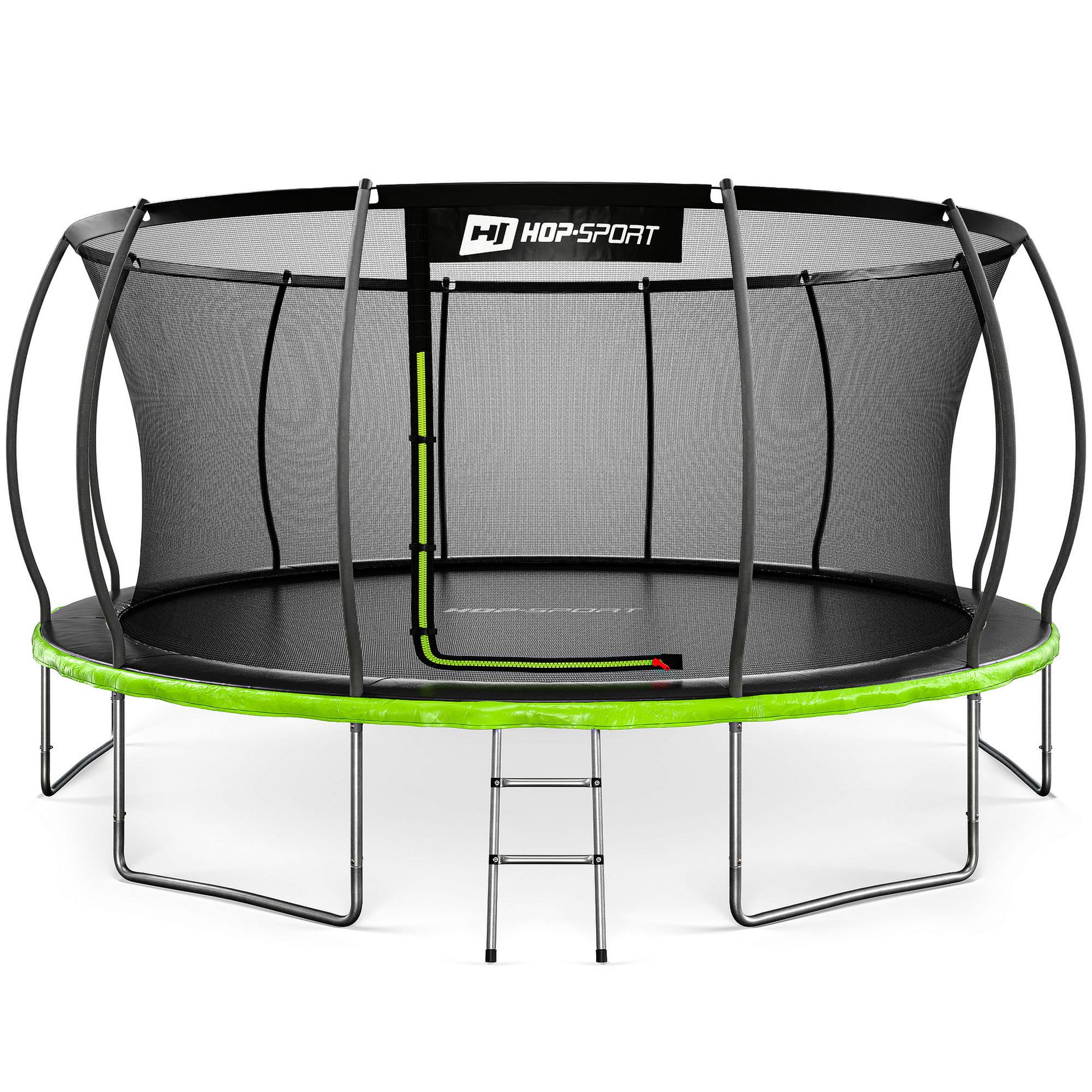 Garden Trampoline 16ft w/ Inner Safety Net - 6 Legs