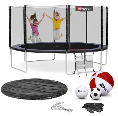 Garden Trampoline 14ft w/ Outer Safety Net