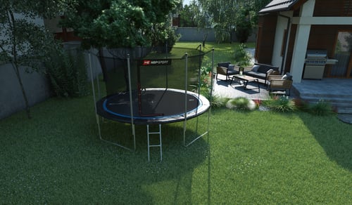 Garden Trampoline 12ft w/ Inner Safety Net