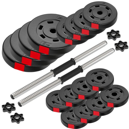 Premium 40 kg Barbell Set with HS-1035 Weight Bench