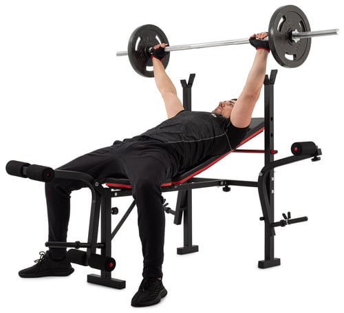 Weight Bench HS-1055 w/ Preacher Curl